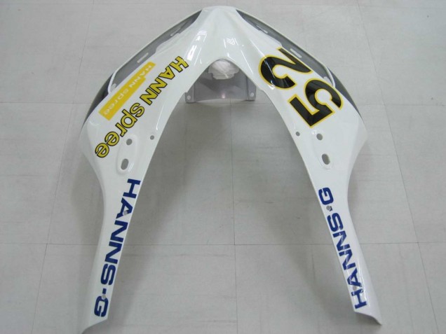 Descuento Carenados Moto Honda CBR1000RR 2006-2007 - Blanco Verde Negro Brillante Hannspree 52