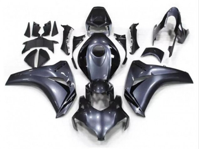 Descuento Kits Carenado Moto Honda CBR1000RR 2008-2011 - Gris Negro Brillante