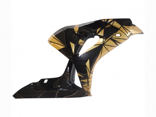 Descuento Carenados Moto Honda CBR1000RR 2006-2007 - Oro Negro Brillante