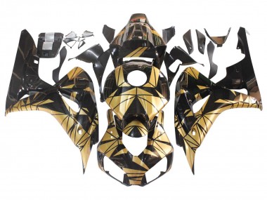 Descuento Carenados Moto Honda CBR1000RR 2006-2007 - Oro Negro Brillante