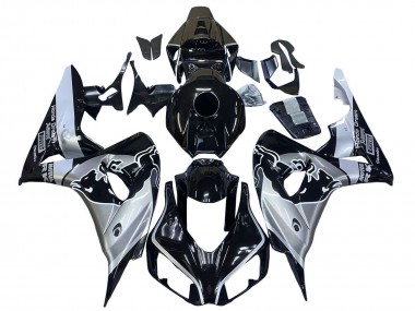 Descuento Carenados Moto Honda CBR1000RR 2006-2007 - Plata Negro Brillante Rojo Bull