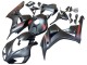 Descuento Carenados Moto Honda CBR1000RR 2006-2007 - Negro Mate Rojo Calcomanías