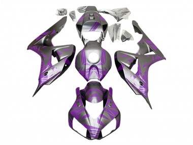 Descuento Carenados Moto Honda CBR1000RR 2006-2007 - Plata Púrpura Claro