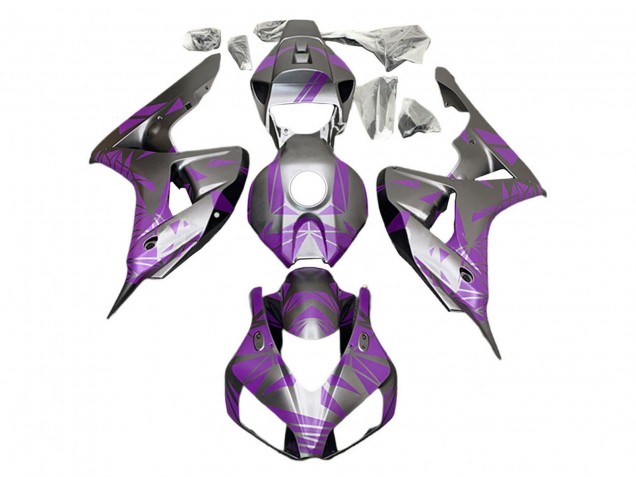 Descuento Carenados Moto Honda CBR1000RR 2006-2007 - Plata Púrpura Claro