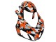 Descuento Carenados Moto Honda CBR1000RR 2006-2007 - Negro Naranja Plata Camouflage