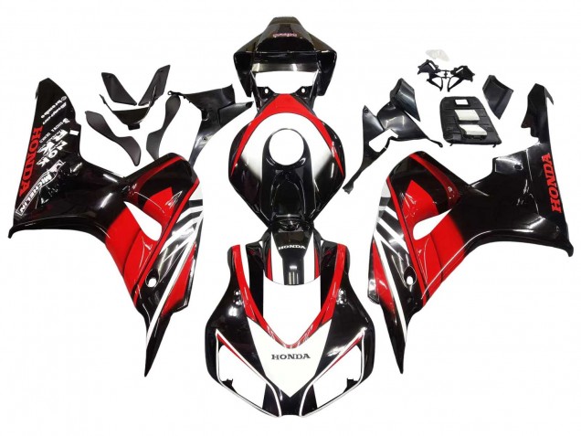 Descuento Carenados Moto Honda CBR1000RR 2006-2007 - Rojo Negro Brillante