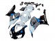 Descuento Carenado Moto Honda CBR1000RR 2006-2007 - Blanco Azul Negro Brillante