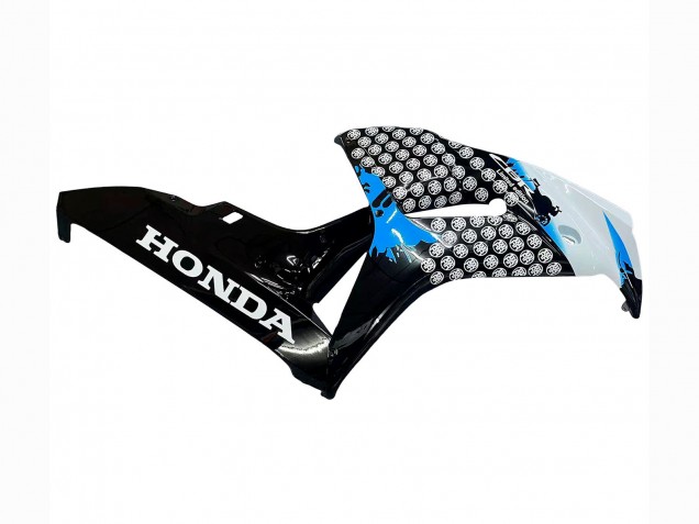 Descuento Carenado Moto Honda CBR1000RR 2006-2007 - Blanco Azul Negro Brillante