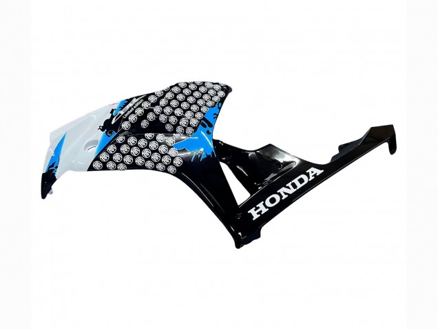 Descuento Carenado Moto Honda CBR1000RR 2006-2007 - Blanco Azul Negro Brillante