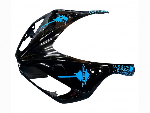 Descuento Carenado Moto Honda CBR1000RR 2006-2007 - Blanco Azul Negro Brillante