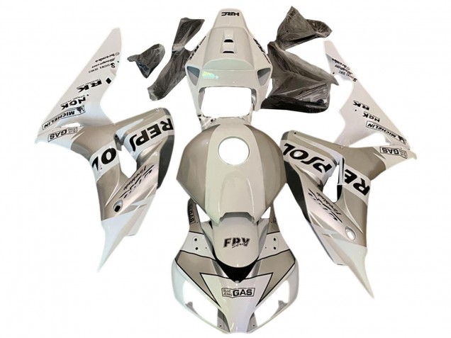 Descuento Carenados Moto Honda CBR1000RR 2006-2007 - Blanco Gris Repsol