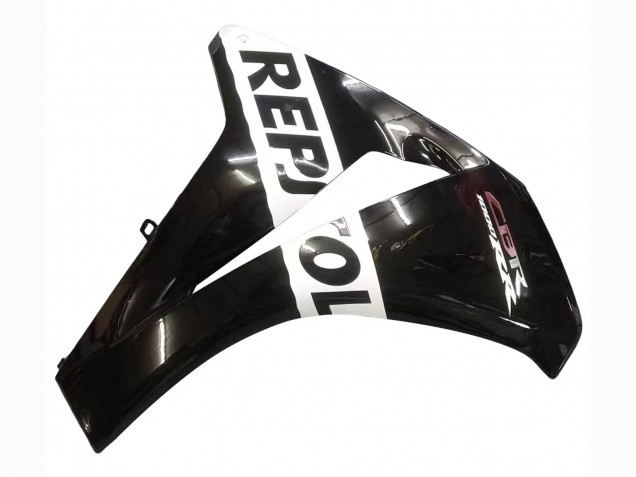 Descuento Carenados Moto Honda CBR1000RR 2008-2011 - Negro Brillante Blanco Repsol 93