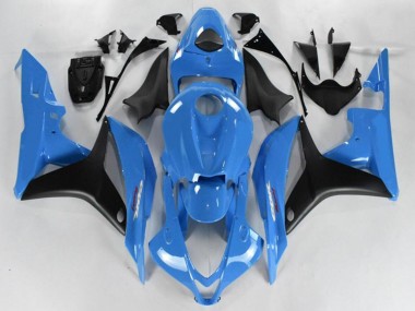 Descuento Carenado Moto Honda CBR600RR 2007-2008 - Azul Claro Negro Brillante