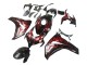 Descuento Carenado Moto Honda CBR1000RR 2008-2011 - Negro Brillante Rojo Llama