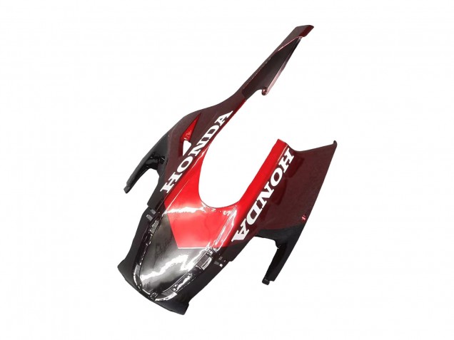 Descuento Carenado Moto Honda CBR1000RR 2008-2011 - Negro Brillante Rojo Llama