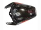 Descuento Carenado Moto Honda CBR1000RR 2008-2011 - Negro Brillante Rojo Llama