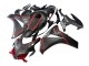 Descuento Carenados Moto Honda CBR1000RR 2008-2011 - Negro FibraCarbono Rojo