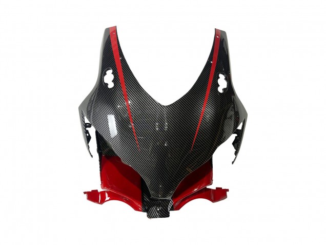 Descuento Carenados Moto Honda CBR1000RR 2008-2011 - Negro FibraCarbono Rojo