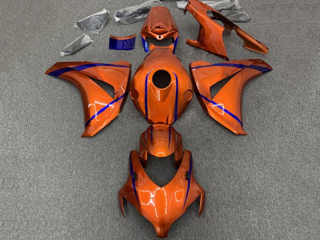 Descuento Carenados Moto Honda CBR1000RR 2008-2011 - Naranja Azul Raya