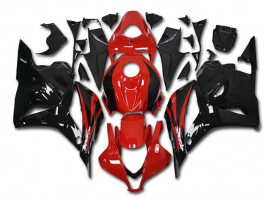 Descuento Kits Carenado Moto Honda CBR600RR 2009-2012 - Rojo Negro Brillante