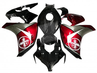 Descuento Carenados Moto Honda CBR1000RR 2008-2011 - Gris Rojo Negro Brillante