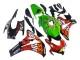 Descuento Carenados Moto Honda CBR1000RR 2008-2011 - Verde Naranja Negro Brillante Rossi Michelin 46