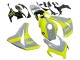 Descuento Carenados Moto Honda CBR1000RR 2008-2011 - Nardo Gris Fluorescent Verde