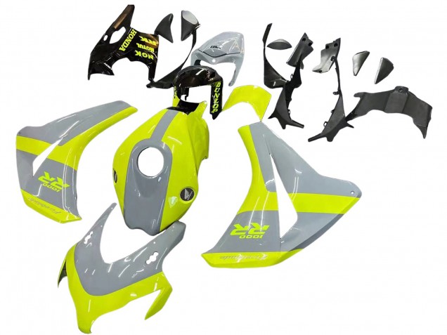 Descuento Carenados Moto Honda CBR1000RR 2008-2011 - Nardo Gris Fluorescent Verde