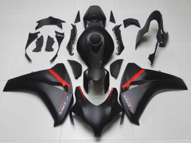Descuento Carenados Moto Honda CBR1000RR 2008-2011 - Negro Mate Rojo Fireblade