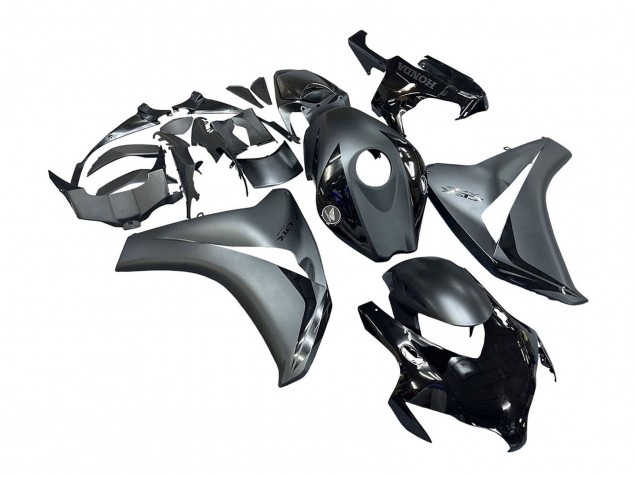 Descuento Carenados Moto Honda CBR1000RR 2008-2011 - Gris Negro Brillante