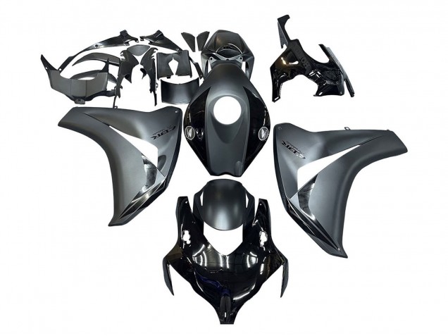 Descuento Carenados Moto Honda CBR1000RR 2008-2011 - Gris Negro Brillante