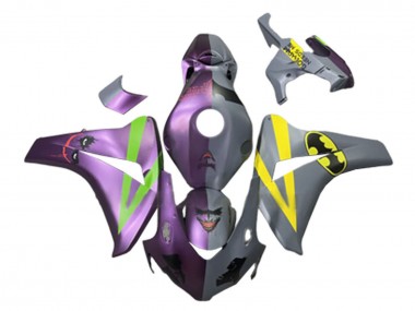 Descuento Carenados Moto Honda CBR1000RR 2008-2011 - Púrpura Verde Gris Amarillo