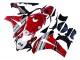 Descuento Carenados Moto Honda CBR1000RR 2008-2011 - Blanco Rojo Negro Brillante Carrera 24
