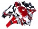 Descuento Carenados Moto Honda CBR1000RR 2008-2011 - Blanco Rojo Negro Brillante Carrera 24