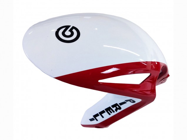 Descuento Carenados Moto Honda CBR1000RR 2008-2011 - Blanco Rojo Negro Brillante Carrera 24