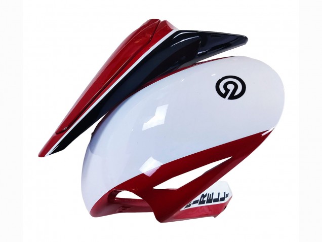 Descuento Carenados Moto Honda CBR1000RR 2008-2011 - Blanco Rojo Negro Brillante Carrera 24