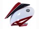 Descuento Carenados Moto Honda CBR1000RR 2008-2011 - Blanco Rojo Negro Brillante Carrera 24