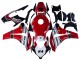 Descuento Carenados Moto Honda CBR1000RR 2008-2011 - Blanco Rojo Negro Brillante Carrera 24