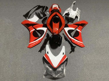 Descuento Kits Carenado Moto Honda CBR1000RR 2008-2011 - Blanco Rojo Negro Brillante