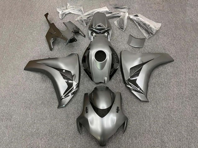Descuento Carenado Moto Honda CBR1000RR 2008-2011 - Gris Negro Brillante