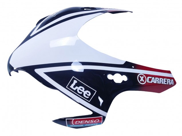 Descuento Carenados Moto Honda CBR1000RR 2008-2011 - Blanco Rojo Azul Negro Estrella Lee Carrera