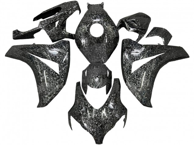 Descuento Carenados Moto Honda CBR1000RR 2008-2011 - Negro Falsificado FibraCarbono