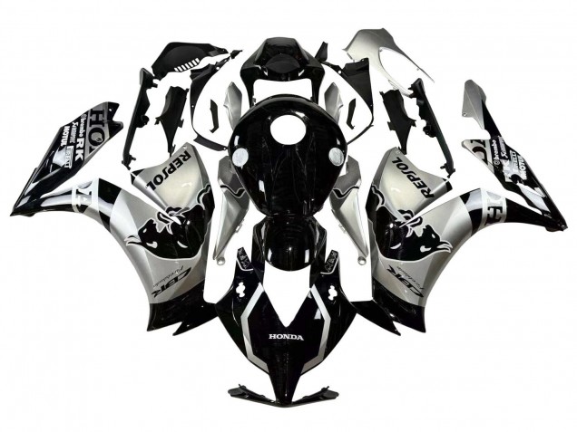 Descuento Carenados Moto Honda CBR1000RR 2012-2016 - Plata Negro Brillante Repsol Rojo Bull