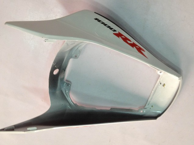 Descuento Carenados Moto Honda CBR1000RR 2012-2016 - Blanco Negro Brillante Rizoma Playboy