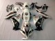 Descuento Carenados Moto Honda CBR1000RR 2012-2016 - Blanco Negro Brillante Rizoma Playboy