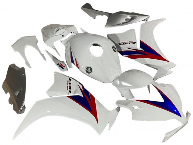 Descuento Carenados Moto Honda CBR1000RR 2012-2016 - Blanco Rojo Azul HRC