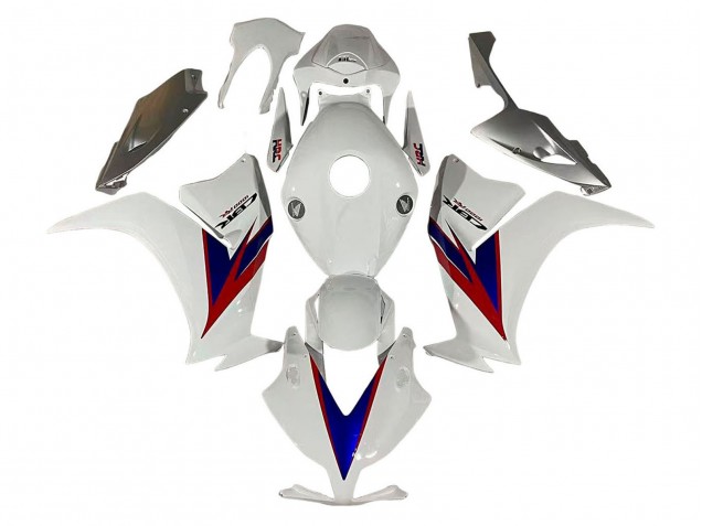 Descuento Carenados Moto Honda CBR1000RR 2012-2016 - Blanco Rojo Azul HRC