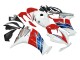 Descuento Carenados Moto Honda CBR1000RR 2012-2016 - Blanco Plata Azul Rojo