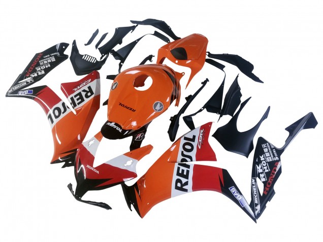 Descuento Carenados Moto Honda CBR1000RR 2012-2016 - Naranja Blanco Rojo Repsol