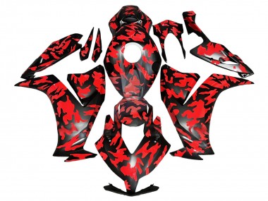 Descuento Carenados Moto Honda CBR1000RR 2012-2016 - Rojo Negro Brillante
